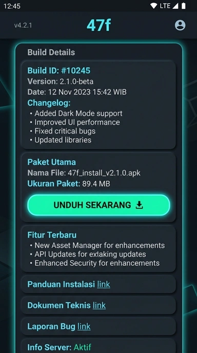 Unduh dan Instal APK 47f untuk Android