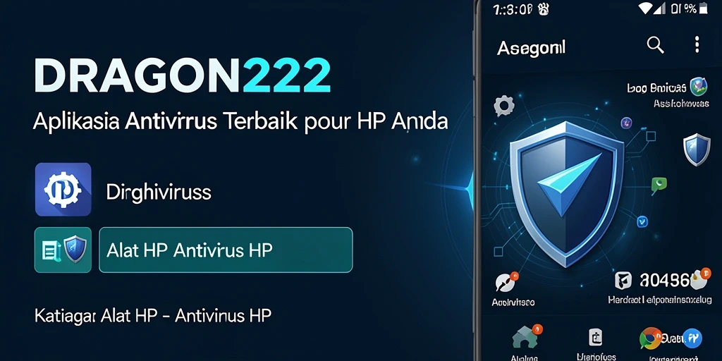 Antarmuka aplikasi DRAGON222 yang intuitif dan fungsional.