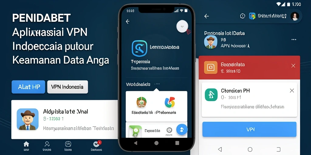 Tampilan antarmuka aplikasi PENIDABET yang intuitif dan mudah dipahami.